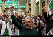 اجتماع مردم قزوین در محکومیت حمله آمریکا و اسرائیل 