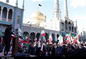 اجتماع مردم قم در محکومیت آمریکا و اسرائیل