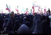 اجتماع مردم قم در محکومیت آمریکا و اسرائیل