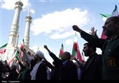 اجتماع مردم قم در محکومیت آمریکا و اسرائیل