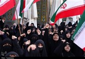 اجتماع مردم قم در محکومیت آمریکا و اسرائیل