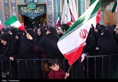 اجتماع مردم قم در محکومیت آمریکا و اسرائیل