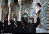 تجمع سوگواران رهبر شهید انقلاب - قم