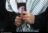تجمع سوگواران رهبر شهید انقلاب - قم