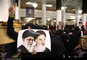 تجمع سوگواران رهبر شهید انقلاب - قم