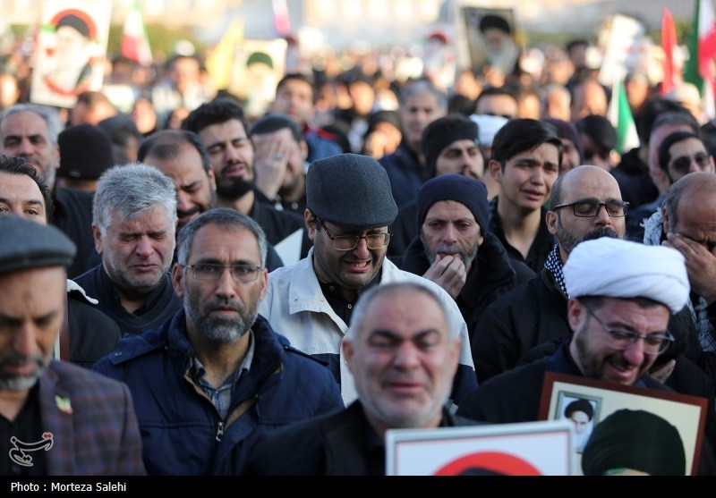 خروش مردم استان مرکزی علیه آمریکا و رژیم صهیونی