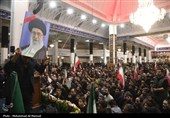 تجمع سوگواران رهبر شهید انقلاب - قم