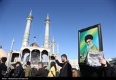 تجمع سوگواران رهبر شهید انقلاب - قم