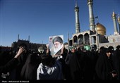 تجمع سوگواران رهبر شهید انقلاب - قم