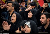 تجمع سوگواران رهبر شهید انقلاب در شیراز