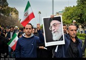 تجمع سوگواران رهبر شهید انقلاب در شیراز