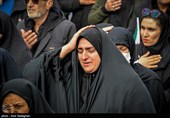 تجمع سوگواران رهبر شهید انقلاب در شیراز