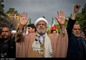 تجمع سوگواران رهبر شهید انقلاب در شیراز