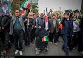 تجمع سوگواران رهبر شهید انقلاب در شیراز