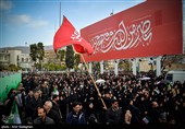 تجمع سوگواران رهبر شهید انقلاب در شیراز