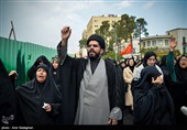 تجمع سوگواران رهبر شهید انقلاب در شیراز