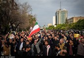 تجمع سوگواران رهبر شهید انقلاب در شیراز