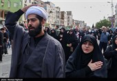 تجمع سوگواران رهبر شهید انقلاب در اهواز