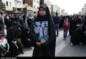 تجمع سوگواران رهبر شهید انقلاب در اهواز