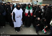 تجمع سوگواران رهبر شهید انقلاب در اهواز