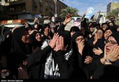 تجمع سوگواران رهبر شهید انقلاب در اهواز