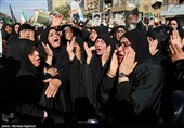 تجمع سوگواران رهبر شهید انقلاب در اهواز