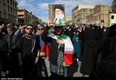تجمع سوگواران رهبر شهید انقلاب در اهواز