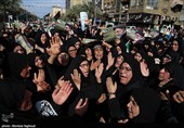 تجمع سوگواران رهبر شهید انقلاب در اهواز