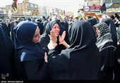 تجمع سوگواران رهبر شهید انقلاب در اهواز