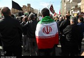 تجمع سوگواران رهبر شهید انقلاب در اهواز