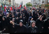 تجمع سوگواران رهبر شهید انقلاب در اهواز