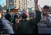 تجمع سوگواران رهبر شهید انقلاب در اهواز