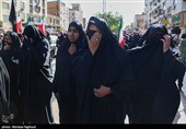 تجمع سوگواران رهبر شهید انقلاب در اهواز