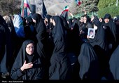 تجمع سوگواران رهبر شهید انقلاب در خرم آباد