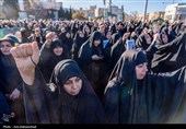 تجمع سوگواران رهبر شهید انقلاب در خرم آباد