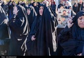 تجمع سوگواران رهبر شهید انقلاب در خرم آباد