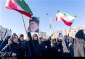 تجمع سوگواران رهبر شهید انقلاب در خرم آباد