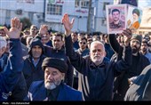 تجمع سوگواران رهبر شهید انقلاب در خرم آباد
