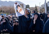 تجمع سوگواران رهبر شهید انقلاب در خرم آباد