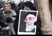 تجمع سوگواران رهبر شهید انقلاب در اردبیل