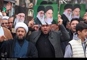 تجمع سوگواران رهبر شهید انقلاب در اردبیل