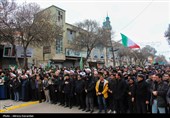 تجمع سوگواران رهبر شهید انقلاب در اردبیل