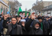 تجمع سوگواران رهبر شهید انقلاب در اردبیل