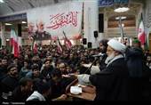 برپایی مراسم سوگواری رهبر شهید انقلاب در حرم بانوی کرامت