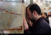 برپایی مراسم سوگواری رهبر شهید انقلاب در حرم بانوی کرامت