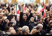 برپایی مراسم سوگواری رهبر شهید انقلاب در حرم بانوی کرامت