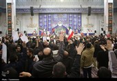برپایی مراسم سوگواری رهبر شهید انقلاب در حرم بانوی کرامت