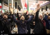 برپایی مراسم سوگواری رهبر شهید انقلاب در حرم بانوی کرامت