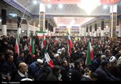 برپایی مراسم سوگواری رهبر شهید انقلاب در حرم بانوی کرامت