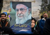 تجمع سوگواران رهبر شهید انقلاب در شیراز